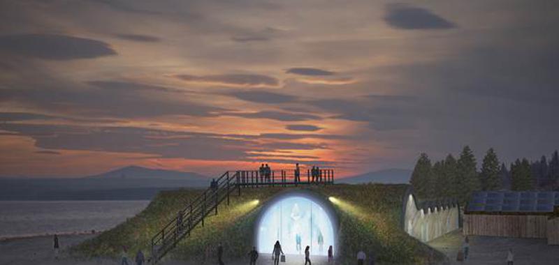 Futuro añadido al ICEHOTEL de la Laponia sueca en verano 